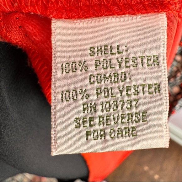 Donna Morgan Dress size 12 Maxi Geometric Red Pink Black - Picture 6 of 6